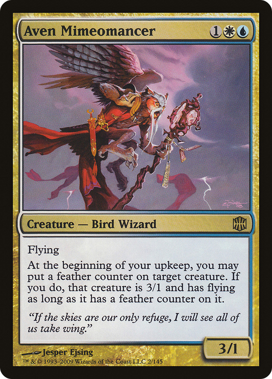 Aven Mimeomancer [Alara Reborn]