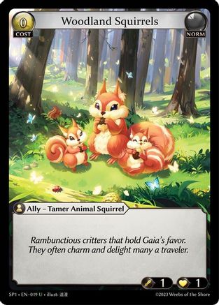 Woodland Squirrels (019) - Supporter Pack 1