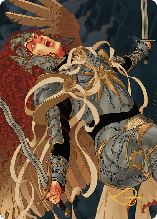 Aurelia, the Law Above // Aurelia, the Law Above (AMKM-041) - Murders at Karlov Manor Art Series (Borderless) Foil