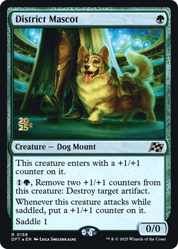 District Mascot [Aetherdrift Prerelease Promos]