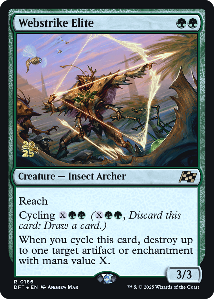 Webstrike Elite [Aetherdrift Prerelease Promos]