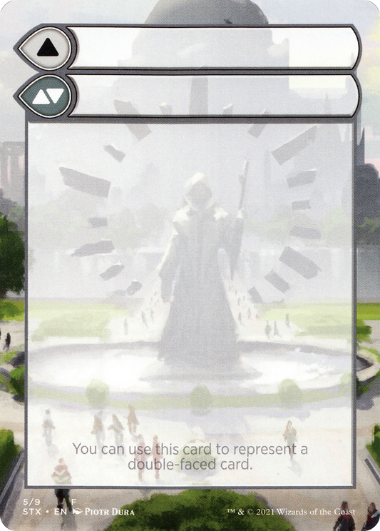 Double-Faced Substitute Card (SSTX-005) - Strixhaven: School of Mages Substitute Cards (Borderless)