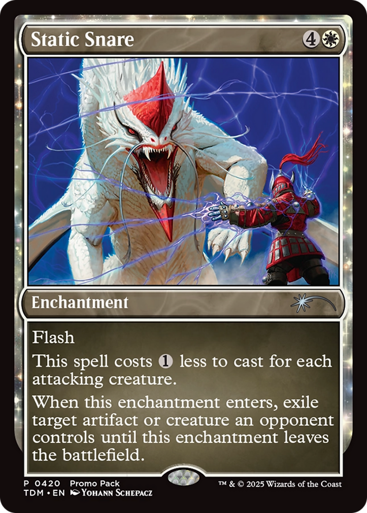 Static Snare [Tarkir: Dragonstorm Promos]