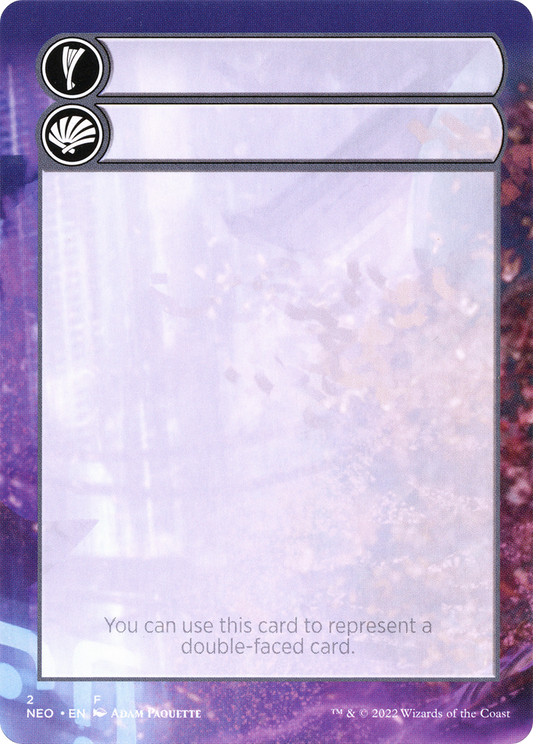 Double-Faced Substitute Card (SNEO-002) - Kamigawa: Neon Dynasty Substitute Cards (Borderless)