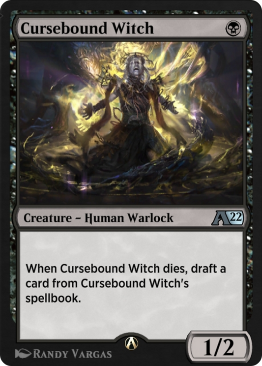 Cursebound Witch (Y22-024) - Alchemy: Innistrad