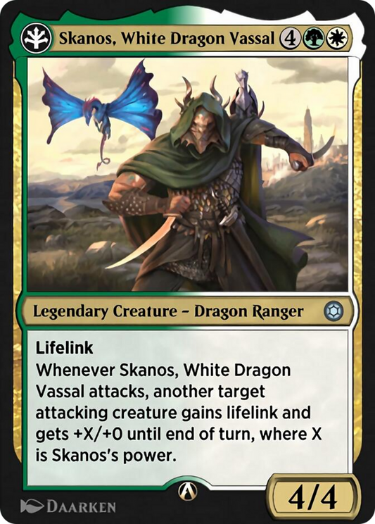 Skanos, White Dragon Vassal (HBG-18W) - Alchemy Horizons: Baldur's Gate