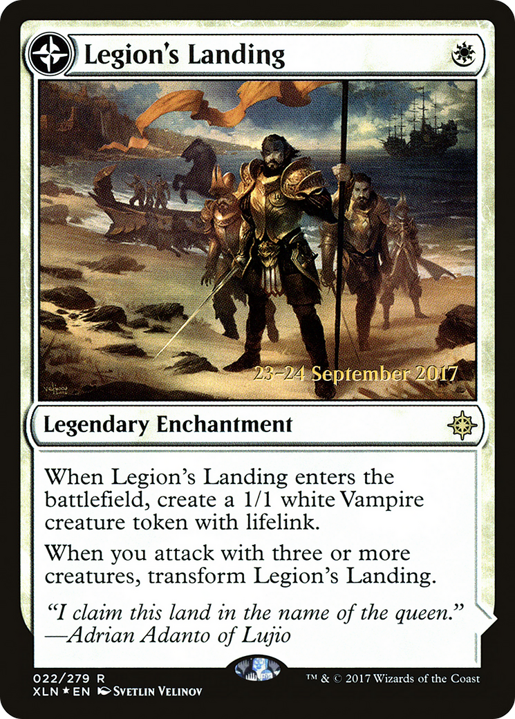 Legion's Landing // Adanto, the First Fort [Ixalan Prerelease Promos]