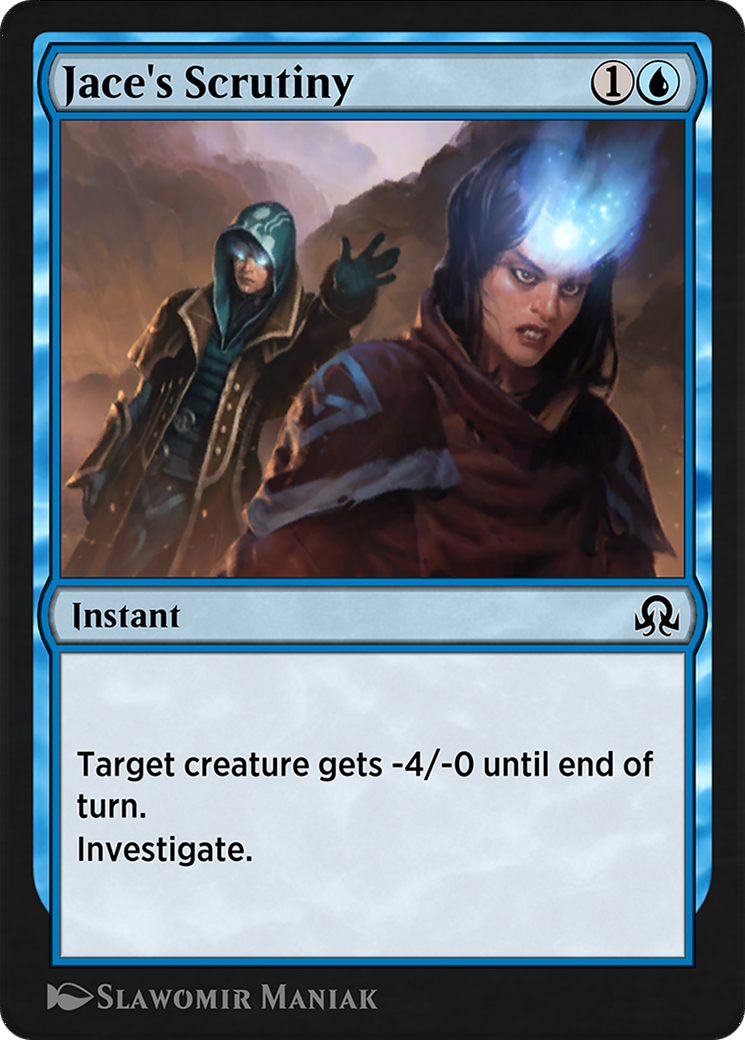 Jace's Scrutiny (SIR-078) - Shadows over Innistrad Remastered