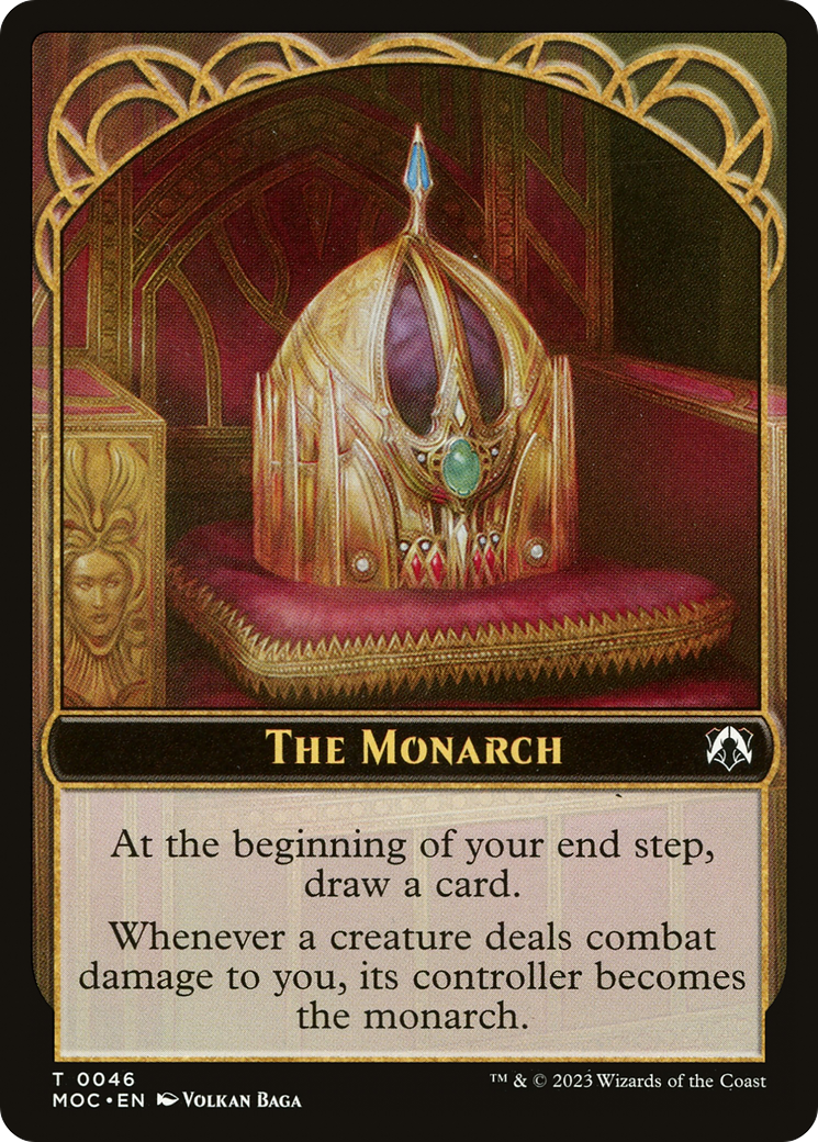 The Monarch (TMOC-046) - March of the Machine Commander Tokens