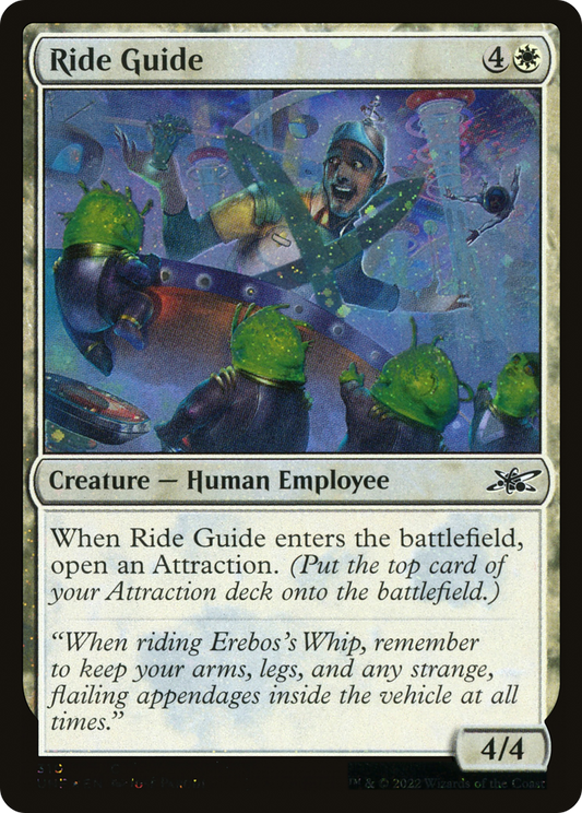 Ride Guide (Galaxy Foil) (UNF-310) - Unfinity Foil