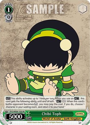Chibi Toph (Foil) (ATLA/WX04-102S PR) - Avatar: The Last Airbender
