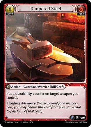 Tempered Steel (023) - 2023 Demo Deck