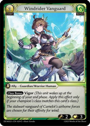 Windrider Vanguard (029) - 2023 Demo Deck