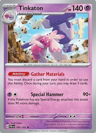 Tinkaton 105/193  Deck Exclusives - Promo