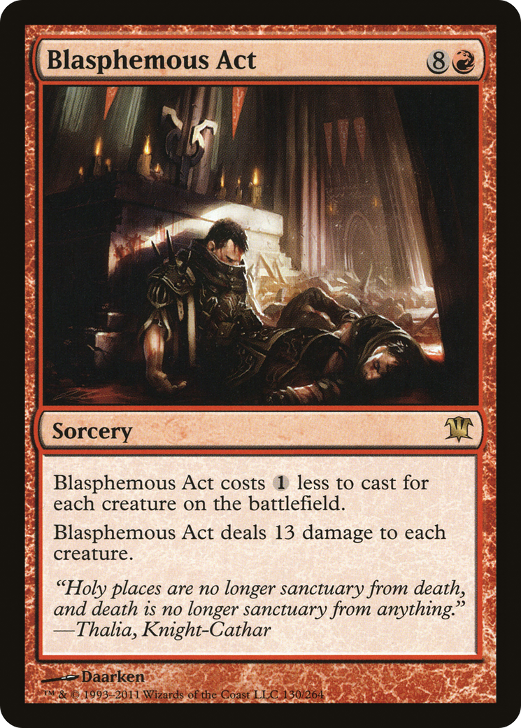 Blasphemous Act [Innistrad]