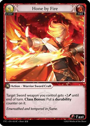Hone by Fire (053) - Fractured Crown Foil