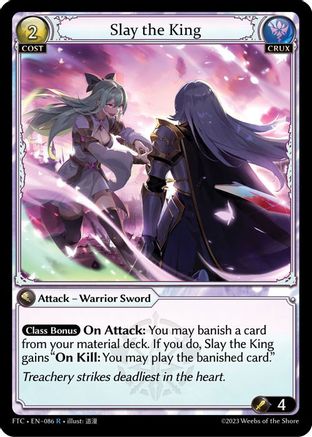 Slay the King (086) - Fractured Crown Foil