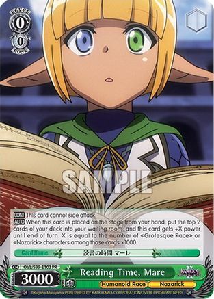 Reading Time, Mare (OVL/S99-E103 PR) - Nazarick: Tomb of the Undead Vol.2