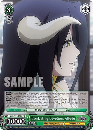 Everlasting Devotion, Albedo (OVL/S99-E106 PR) - Nazarick: Tomb of the Undead Vol.2