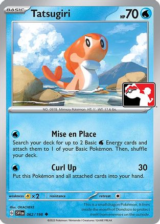 Tatsugiri 062  Prize Pack Series Cards - Uncommon