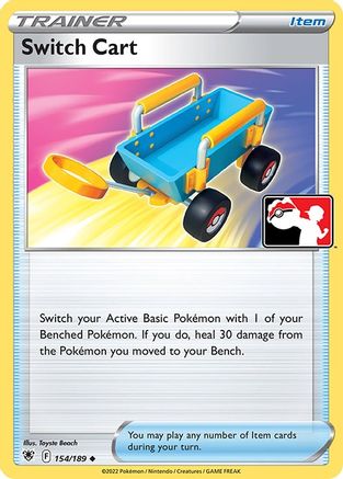 Switch Cart 154  - Holofoil Prize Pack Series Cards - Uncommon