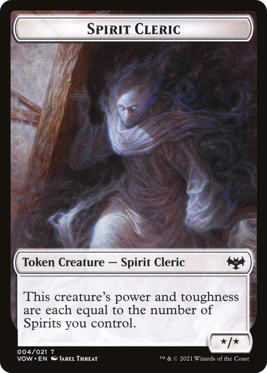 Spirit Cleric (TVOW-004) - Innistrad: Crimson Vow Tokens