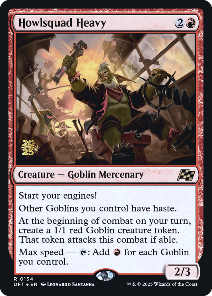 Howlsquad Heavy [Aetherdrift Prerelease Promos]