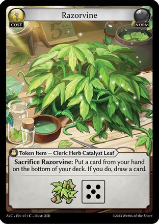 Razorvine (071) - Alchemical Revolution Foil