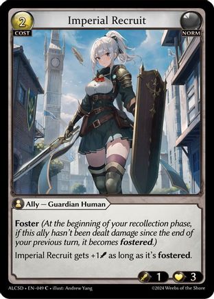 Imperial Recruit (049) - Alchemical Revolution Starter Decks