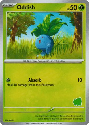 Oddish  My First Battle - Unconfirmed