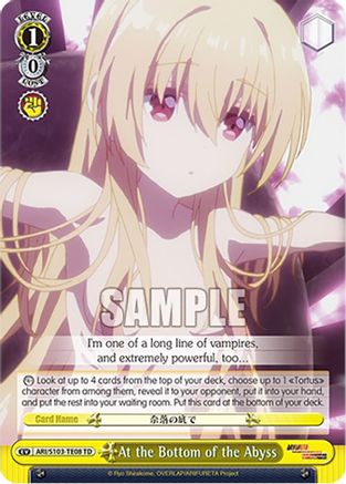 At the Bottom of the Abyss (ARI/S103-TE08 TD) - Arifureta: From Commonplace to World's Strongest