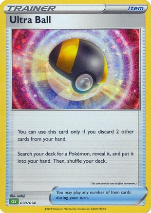 Ultra Ball (CLV) 030  - Holofoil Trading Card Game Classic - Classic Collection