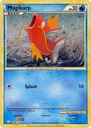 Magikarp 006  - Holofoil Trading Card Game Classic - Classic Collection