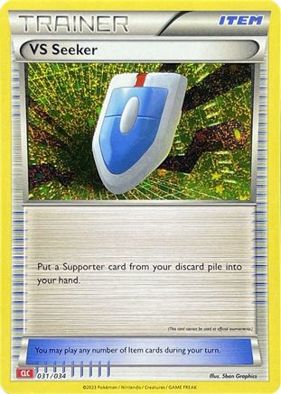 VS Seeker (CLC) 031  Trading Card Game Classic - Holo Rare