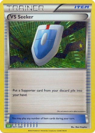 VS Seeker (CLV) 031  - Holofoil Trading Card Game Classic - Holo Rare