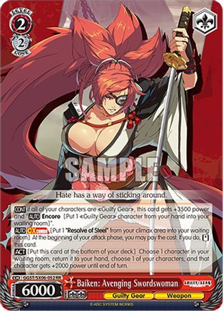 Baiken: Avenging Swordswoman (GGST/SX06-052 RR) - Guilty Gear -Strive-