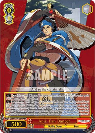 Anji: Fan Dancer (SP) (GGST/SX06-054SP SP) - Guilty Gear -Strive-
