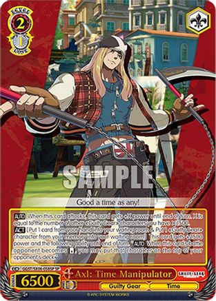 Axl: Time Manipulator (SP) (GGST/SX06-058SP SP) - Guilty Gear -Strive-