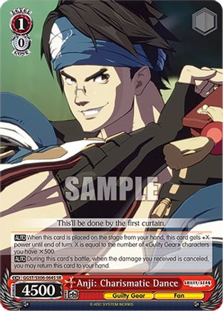 Anji: Charismatic Dance (SR) (GGST/SX06-064S SR) - Guilty Gear -Strive-