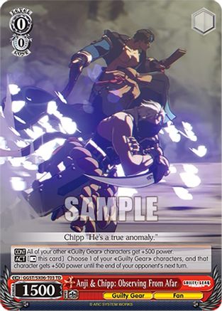 Anji & Chipp: Observing From Afar (GGST/SX06-T03 TD) - Guilty Gear -Strive-
