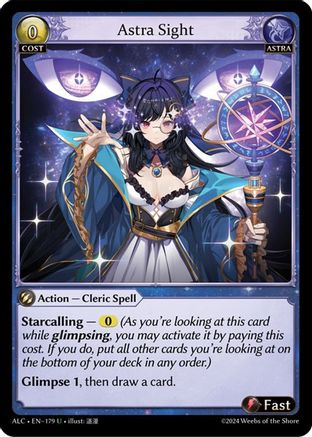 Astra Sight (179) - Alchemical Revolution Foil