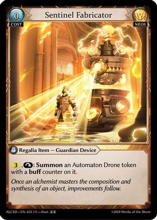Sentinel Fabricator (035) - Alchemical Revolution Starter Decks