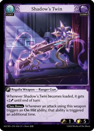 Shadow's Twin (036) - Alchemical Revolution Starter Decks