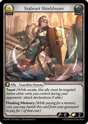 Stalwart Shieldmate (064) - Alchemical Revolution Starter Decks