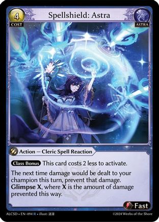 Spellshield: Astra (094) - Alchemical Revolution Starter Decks