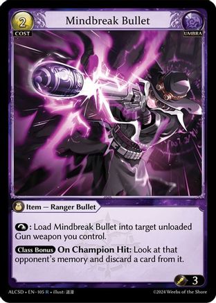 Mindbreak Bullet (105) - Alchemical Revolution Starter Decks