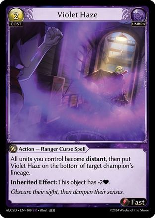 Violet Haze (108) - Alchemical Revolution Starter Decks