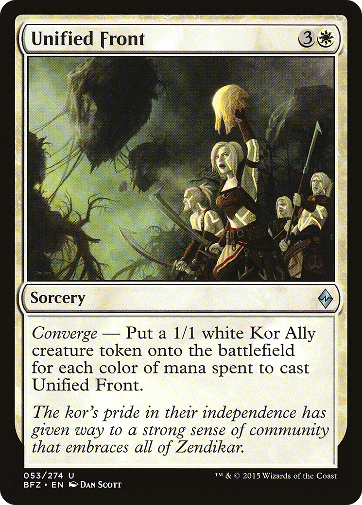 Unified Front [Battle for Zendikar]