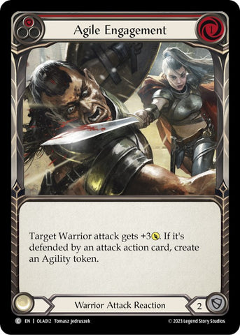 Agile Engagement (Red) [OLA012] (Heavy Hitters Olympia Blitz Deck)