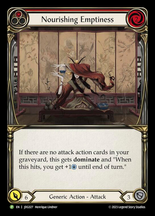 Nourishing Emptiness (Red) [JDG027] (Promo)  Cold Foil